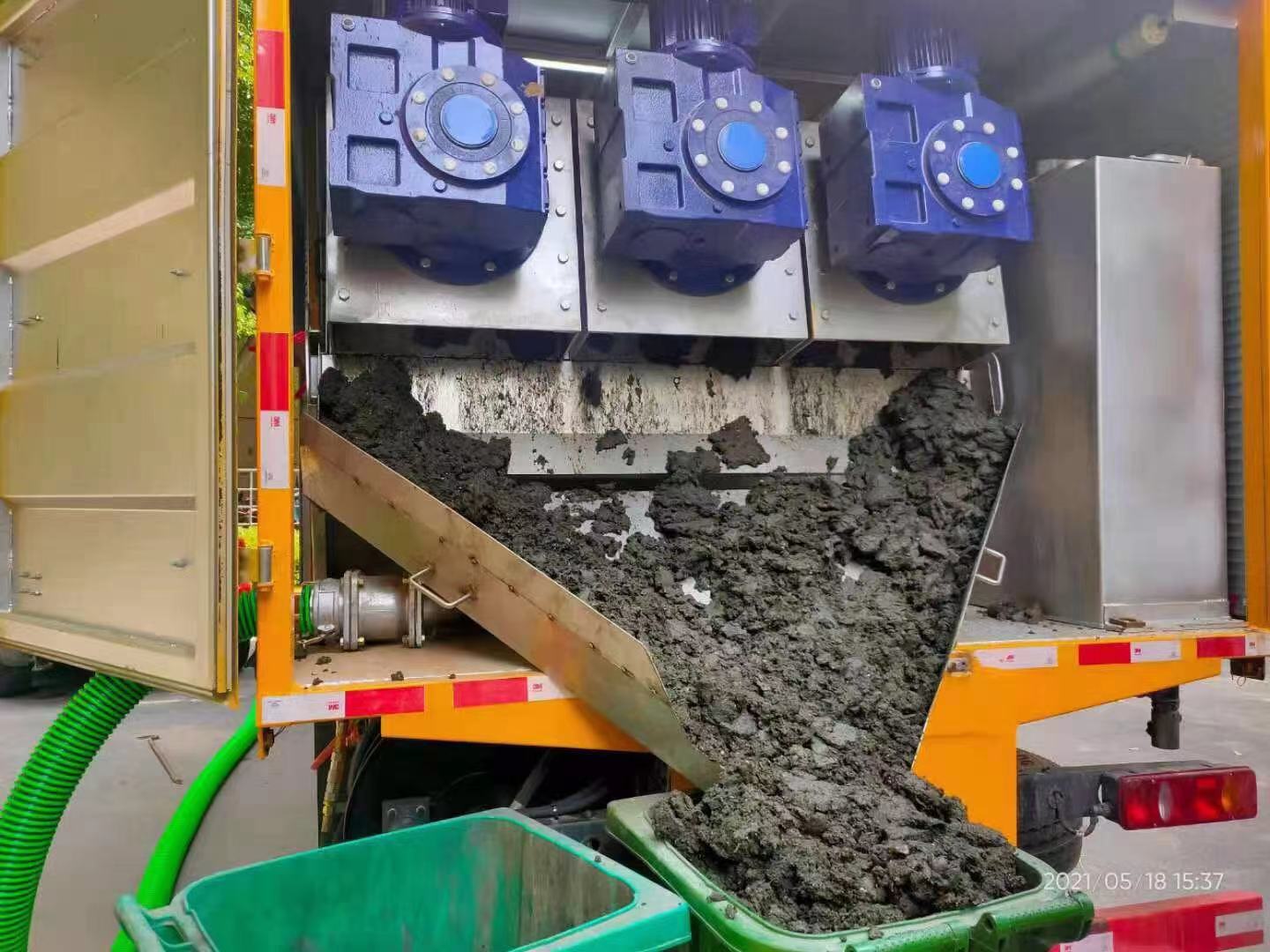 晋江化粪池清掏城市维护站-泥浆净化干湿分离处理